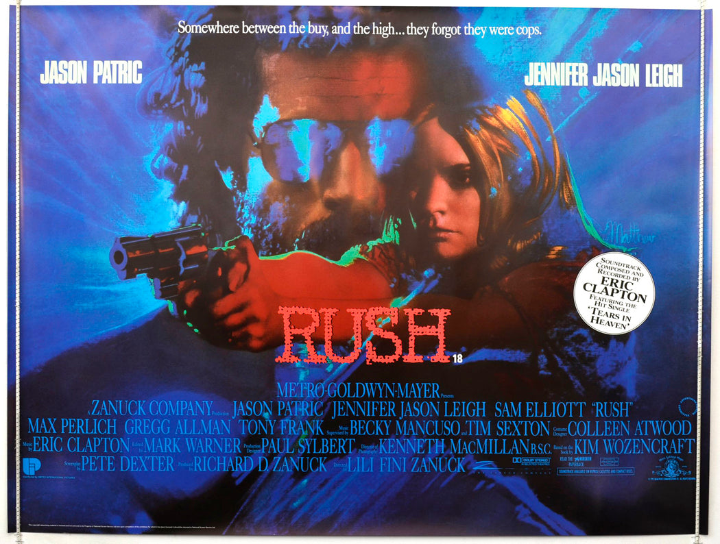 Rush Original British Quad Poster - Movie Poster