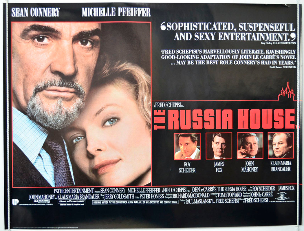 The Russia House   Original British Quad Poster - Movie Poster