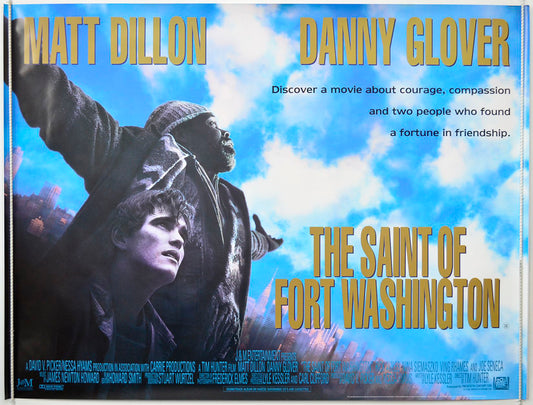 The Saint Of Fort Washington   Original British Quad Poster - Movie Poster