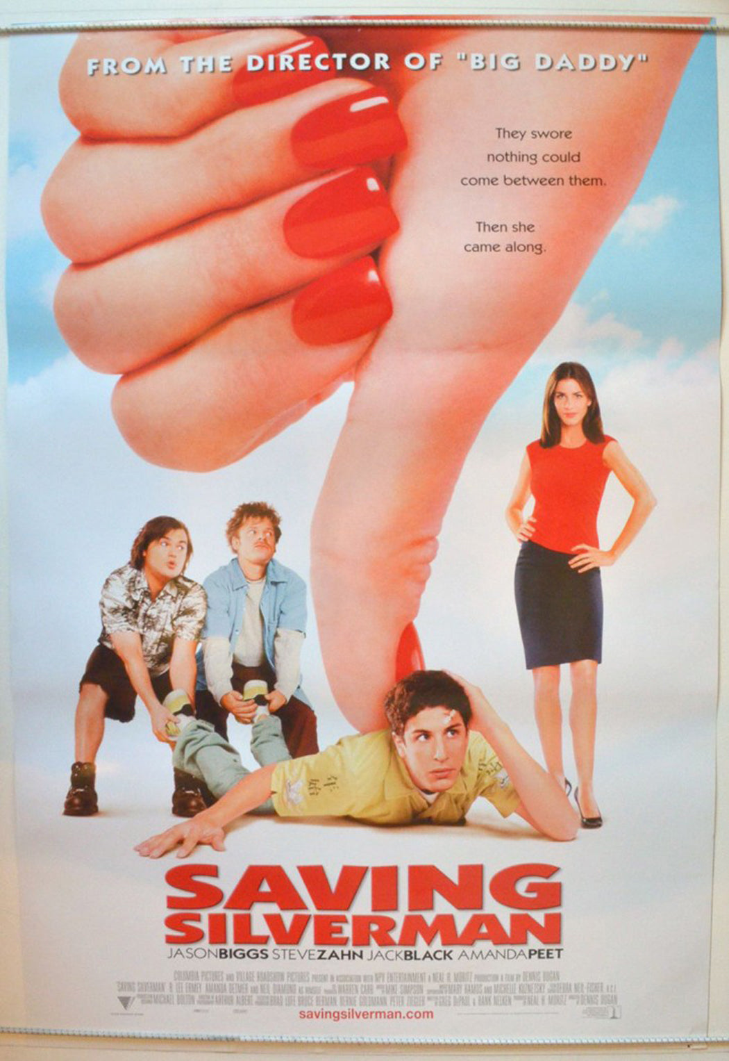 Saving Silverman   Original One Sheet Poster - Movie Poster