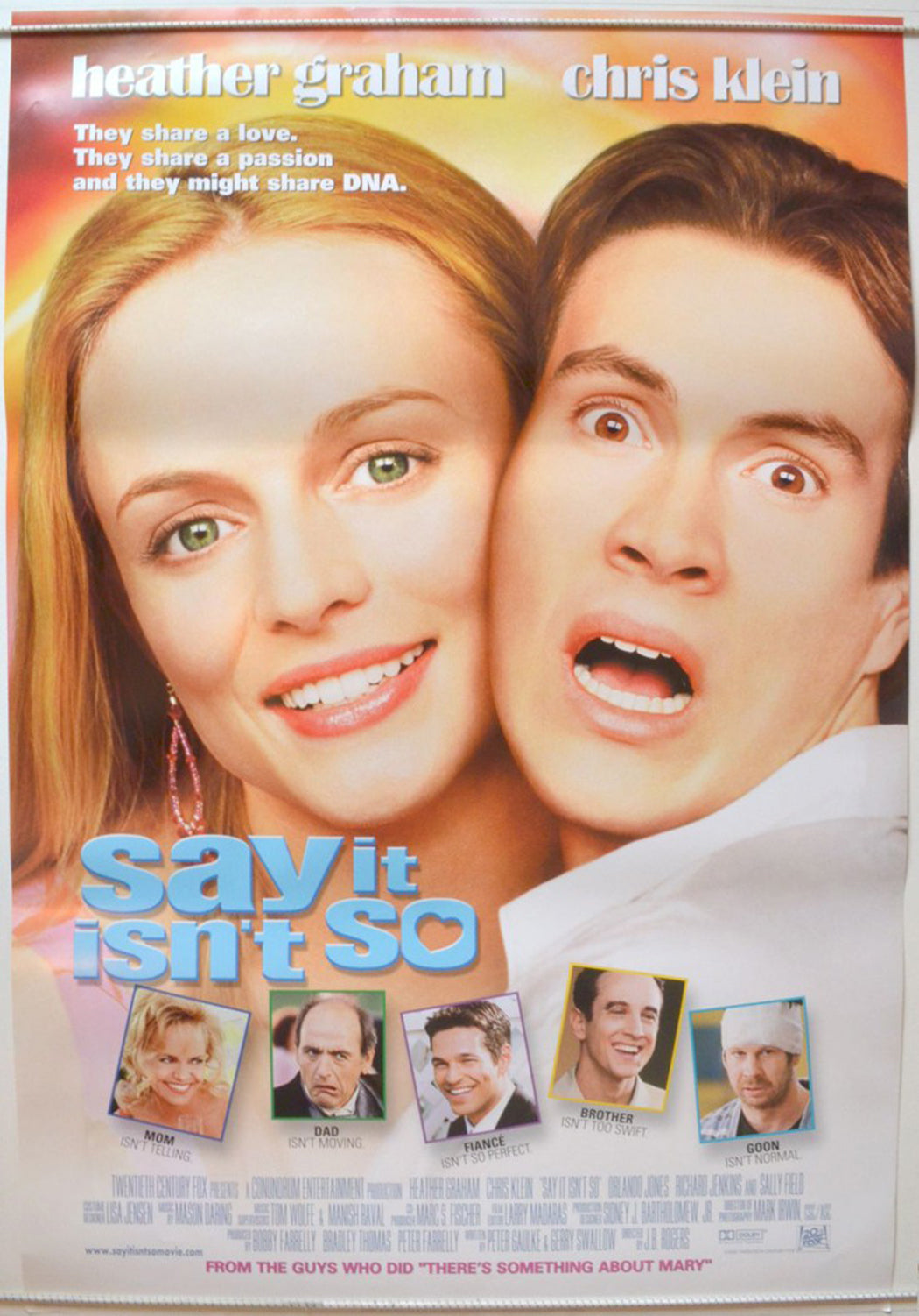 Say It Isn't So   Original One Sheet Poster - Movie Poster