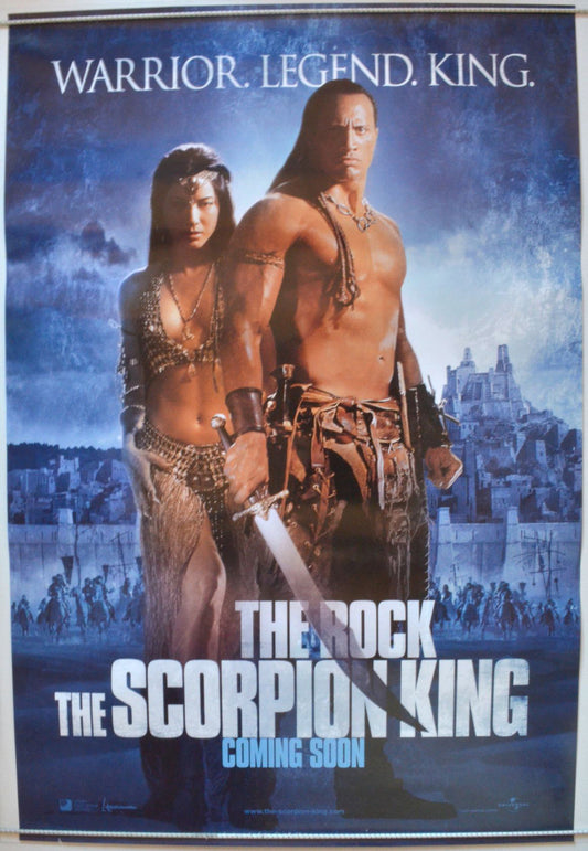 The Scorpion King  (Teaser / Advance Version)   Original One Sheet Poster - Movie Poster