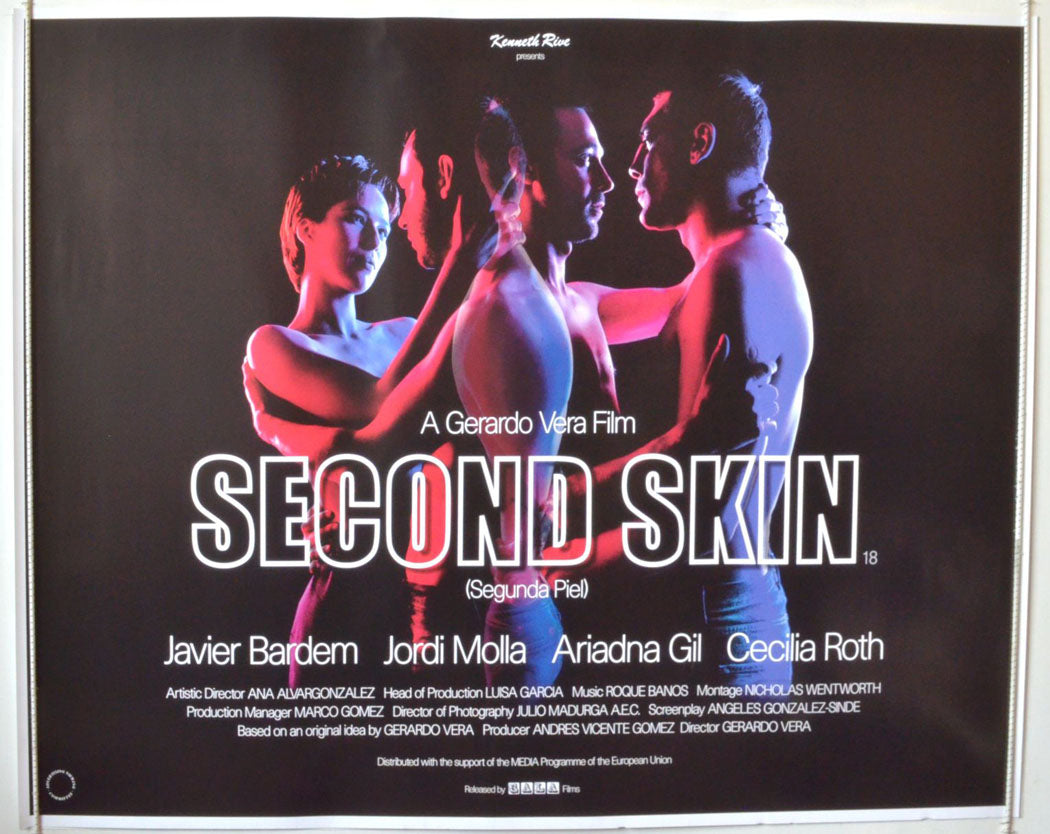 Second Skin   (a.k.a. Segunda Piel) Original British Quad Poster - Movie Poster