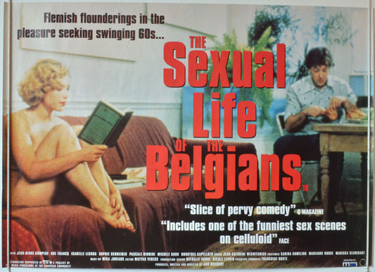 The Sexual Life Of The Belgians (a.k.a. La vie sexuelle des Belges 1950-1978)  Original British Quad Poster - Movie Poster