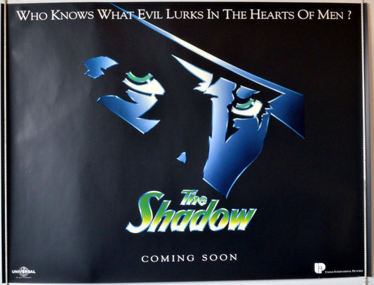 The Shadow  Original British Quad Poster - Movie Poster