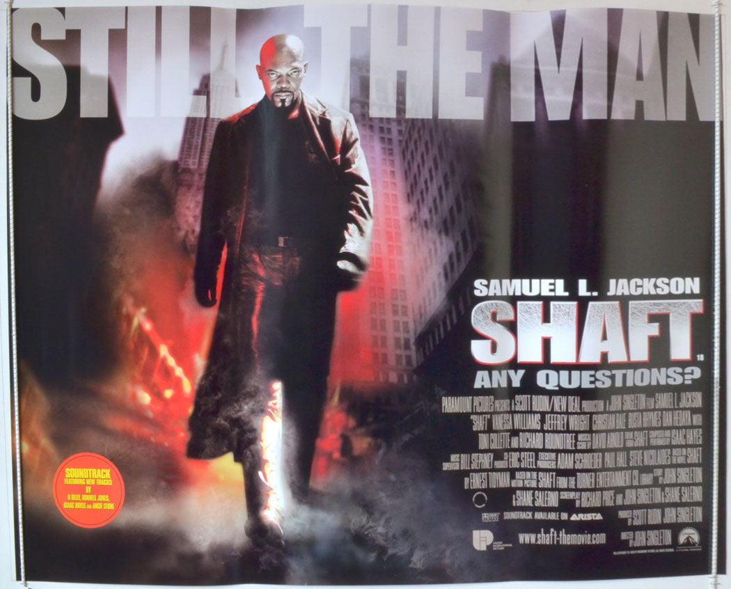 Shaft  Original British Quad Poster - Movie Poster