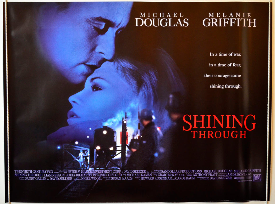 Shining Through Original British Quad Poster - Movie Poster