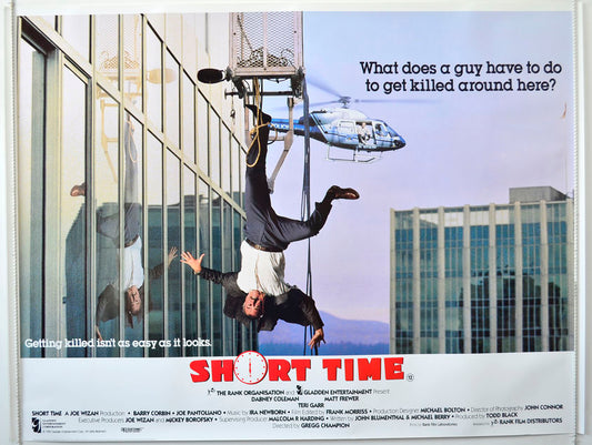 Short Time   Original British Quad Poster - Movie Poster