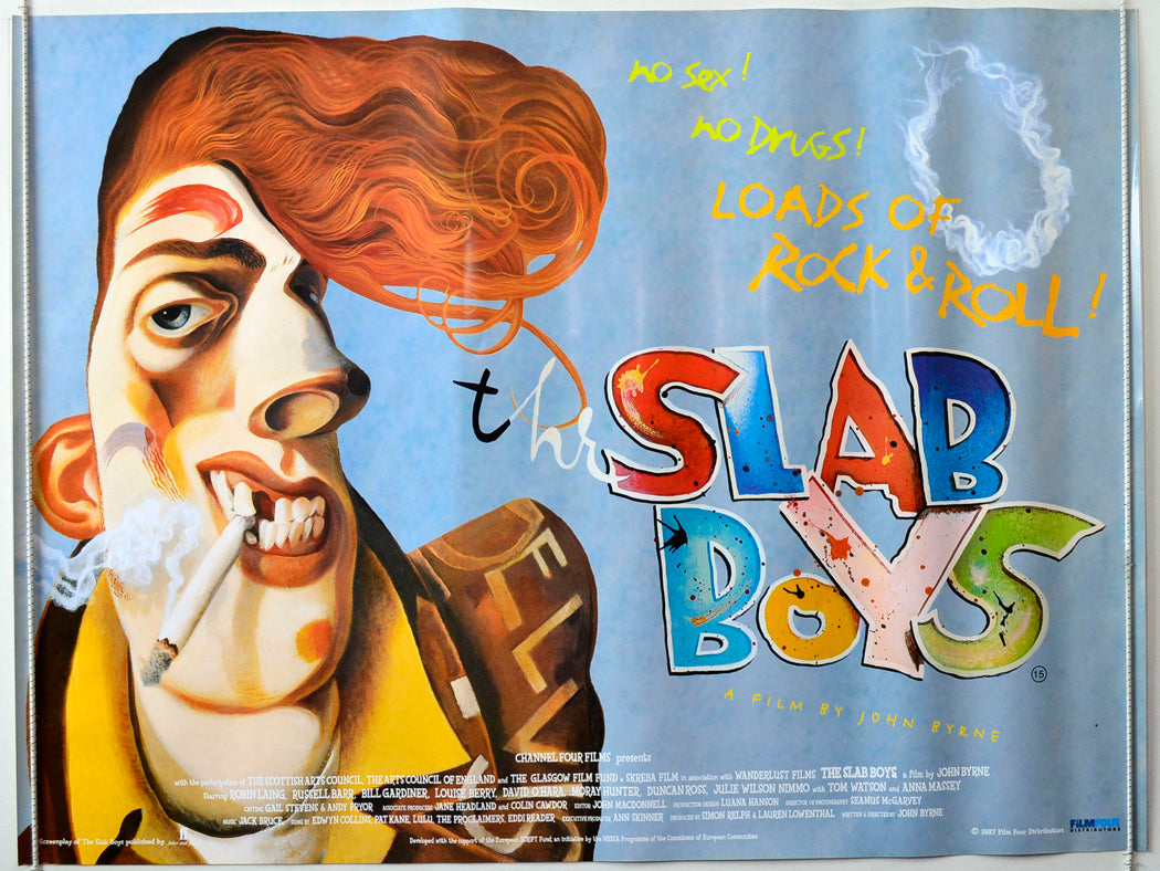 The Slab Boys Original British Quad Poster - Movie Poster