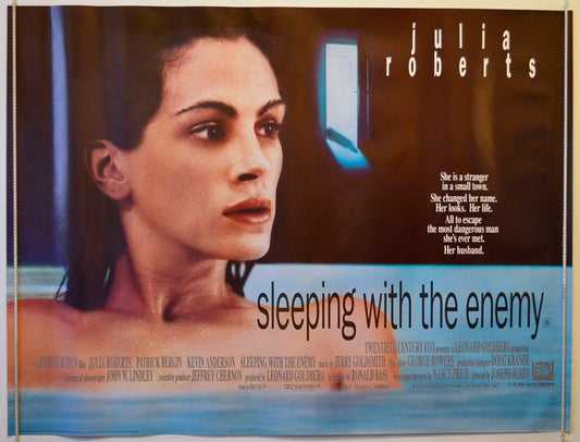 Sleeping With The Enemy Original British Quad Poster - Movie Poster