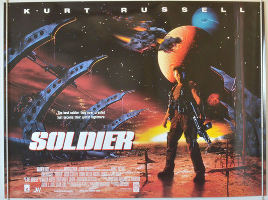 Soldier  Original British Quad Poster - Movie Poster