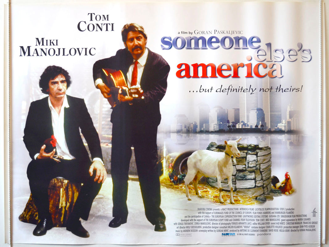 Someone Else's America Original British Quad Poster - Movie Poster