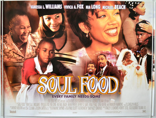 Soul Food   Original British Quad Poster - Movie Poster