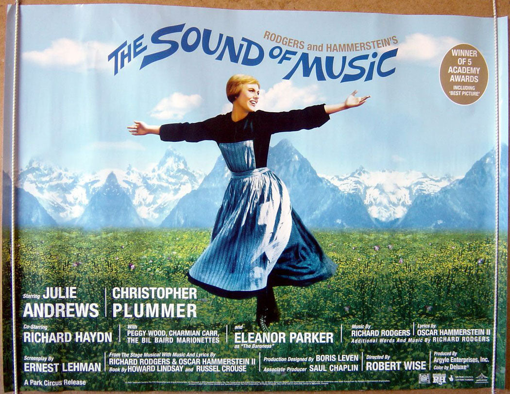 The Sound Of Music  Original Quad Movie Poster  