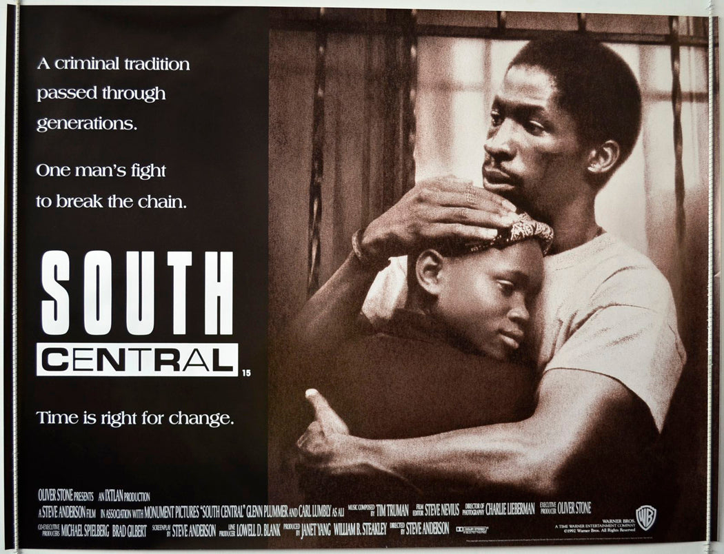 South Central   Original British Quad Poster - Movie Poster