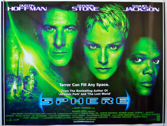 Sphere Original British Quad Poster - Movie Poster