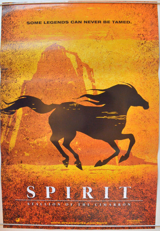 Spirit : Stallion Of the Cimarron  (Teaser)   Original One Sheet Poster - Movie Poster