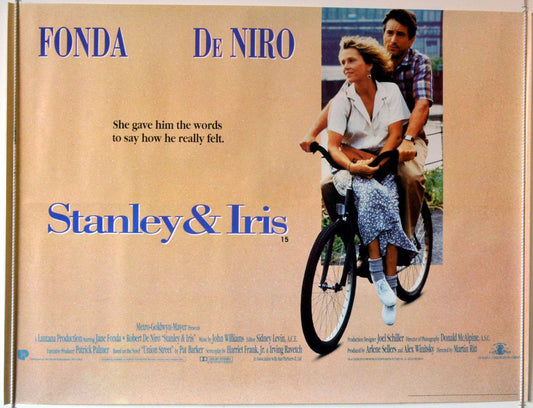 Stanley And Iris  Original Quad Movie Poster  