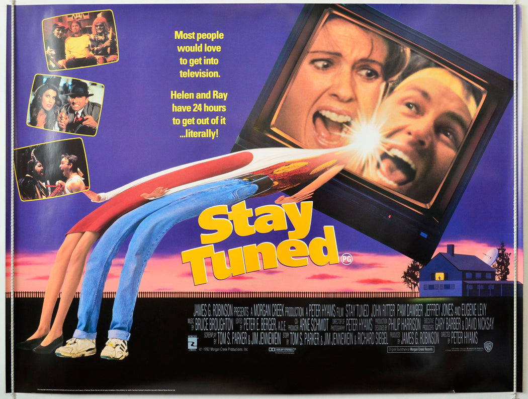 Stay Tuned Original British Quad Poster - Movie Poster