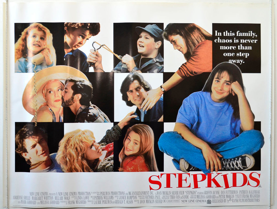 Stepkids    (a.k.a. Big Girls Don't Cry... They Get Even)  Original British Quad Poster - Movie Poster