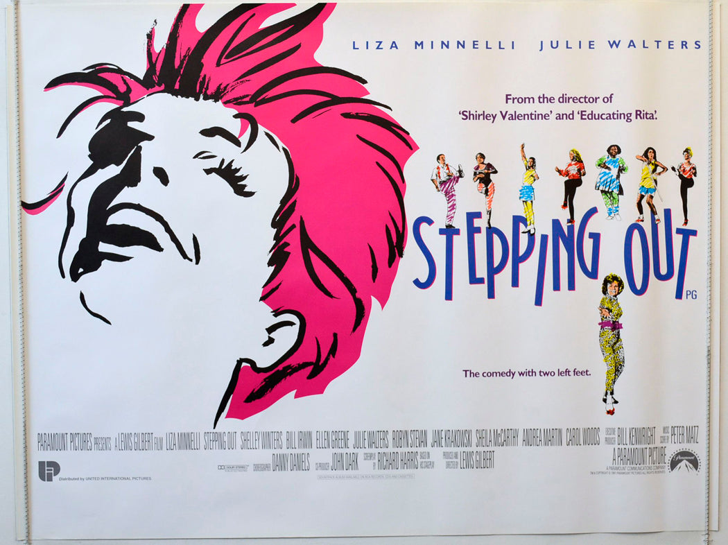 Stepping Out Original British Quad Poster - Movie Poster