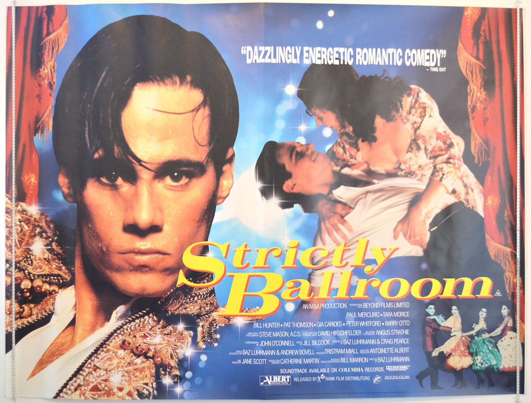 Strictly Ballroom  Original Quad Movie Poster  