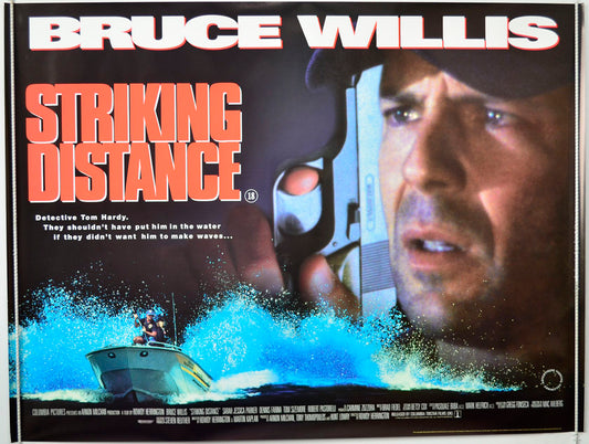 Striking Distance   Original British Quad Poster - Movie Poster