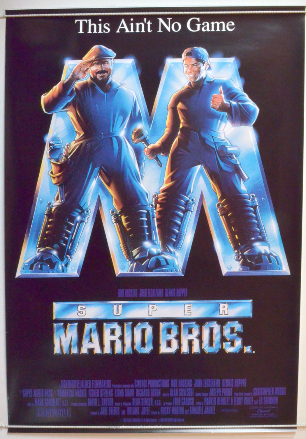 Super Mario Bros  Original One Sheet Poster - Movie Poster