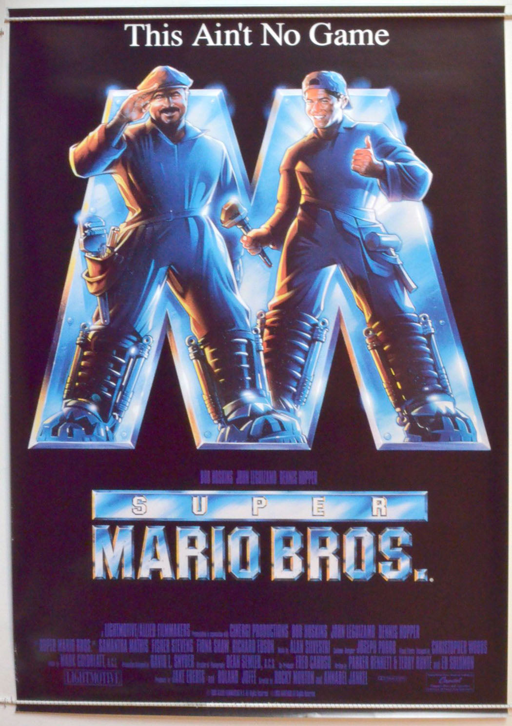 Super Mario Bros  Original One Sheet Poster - Movie Poster