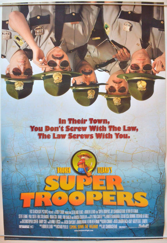 Super Troopers   Original One Sheet Poster - Movie Poster