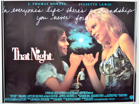 That Night   Original British Quad Poster - Movie Poster