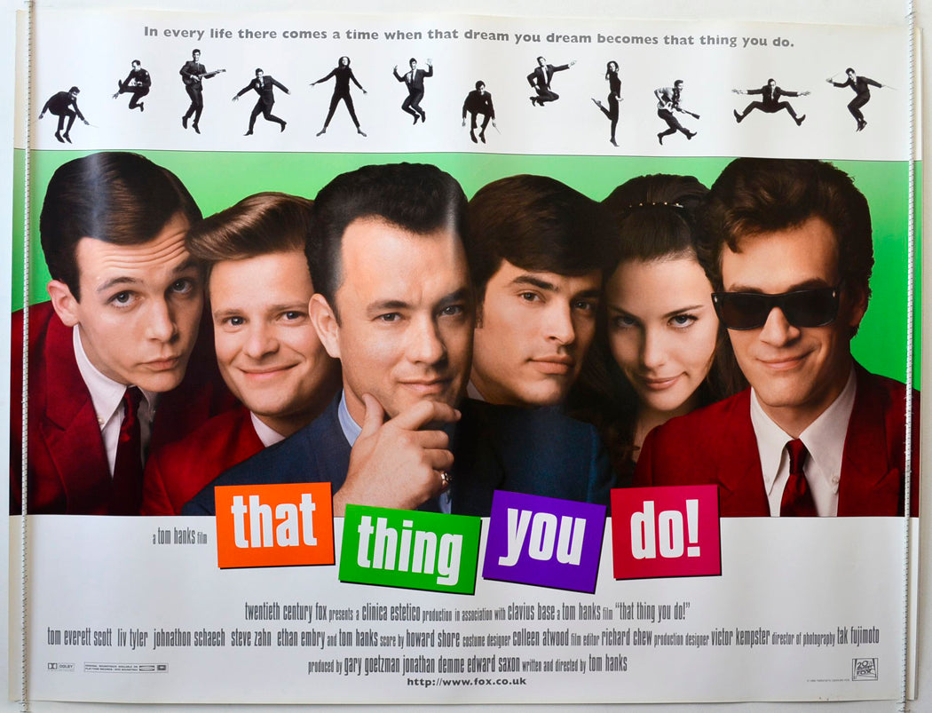 That Thing You Do Original British Quad Poster - Movie Poster