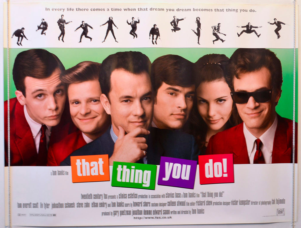 That Thing You Do Original British Quad Poster - Movie Poster