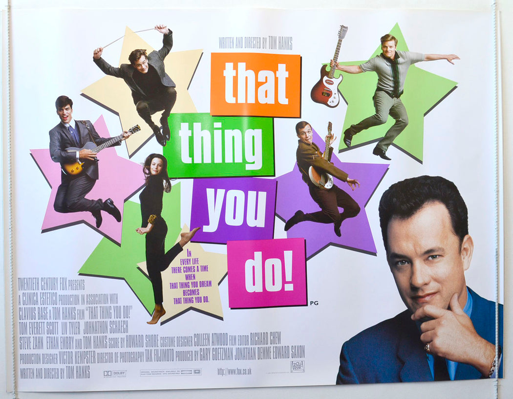 That Thing You Do   (Design 2)  Original British Quad Poster - Movie Poster