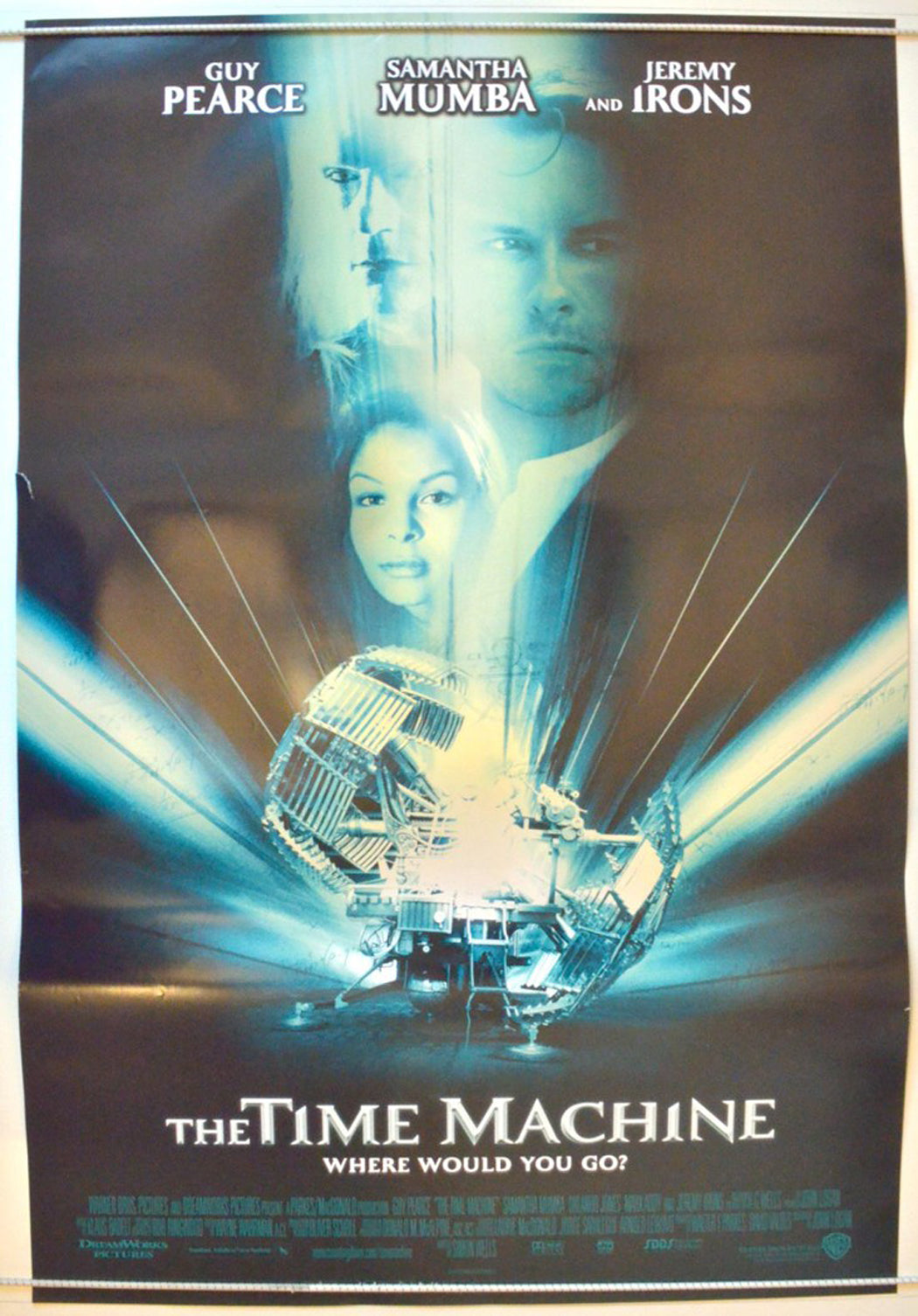 “The Time Machine” Original One Sheet Poster - Movie Poster – pastposters