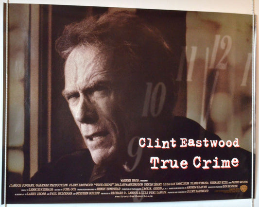 True Crime  Original Quad Movie Poster  