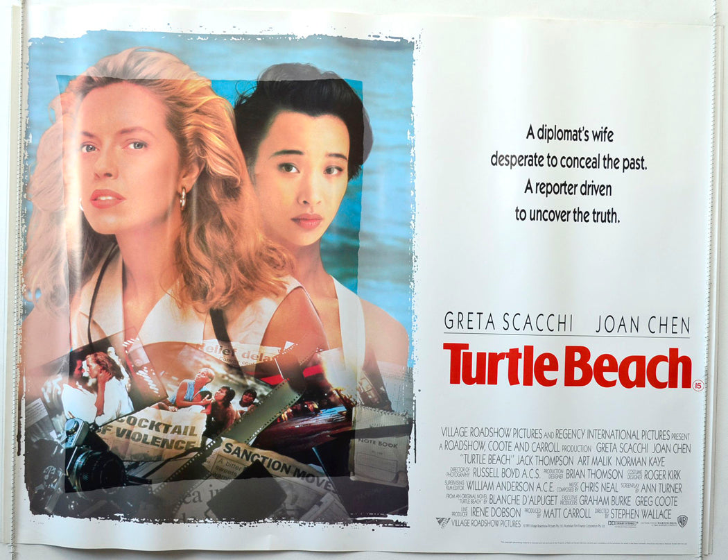 Turtle Beach Original British Quad Poster - Movie Poster