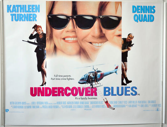 Undercover Blues   Original British Quad Poster - Movie Poster