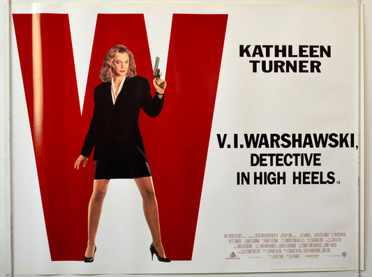 V.I. Warshawski Original British Quad Poster - Movie Poster