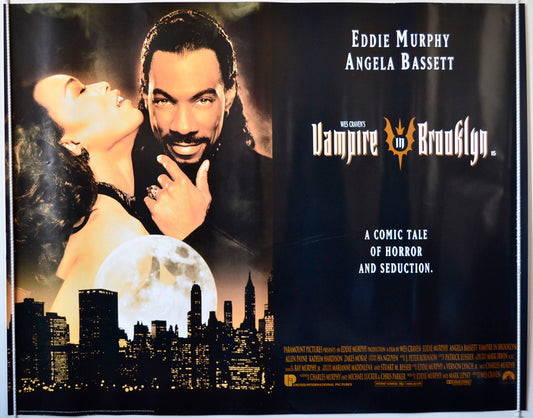 Vampire In Brooklyn Original British Quad Poster - Movie Poster