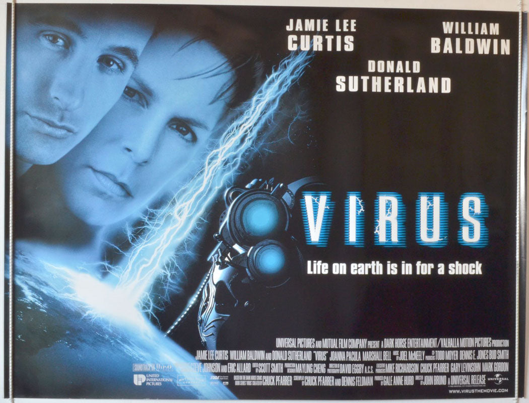 Virus  Original British Quad Poster - Movie Poster