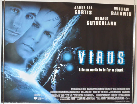 Virus  Original British Quad Poster - Movie Poster