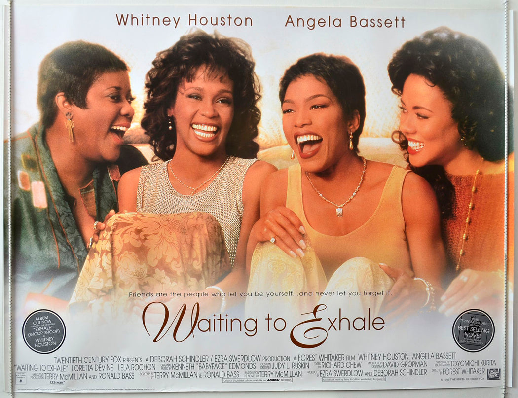 Waiting To Exhale Original British Quad Poster - Movie Poster