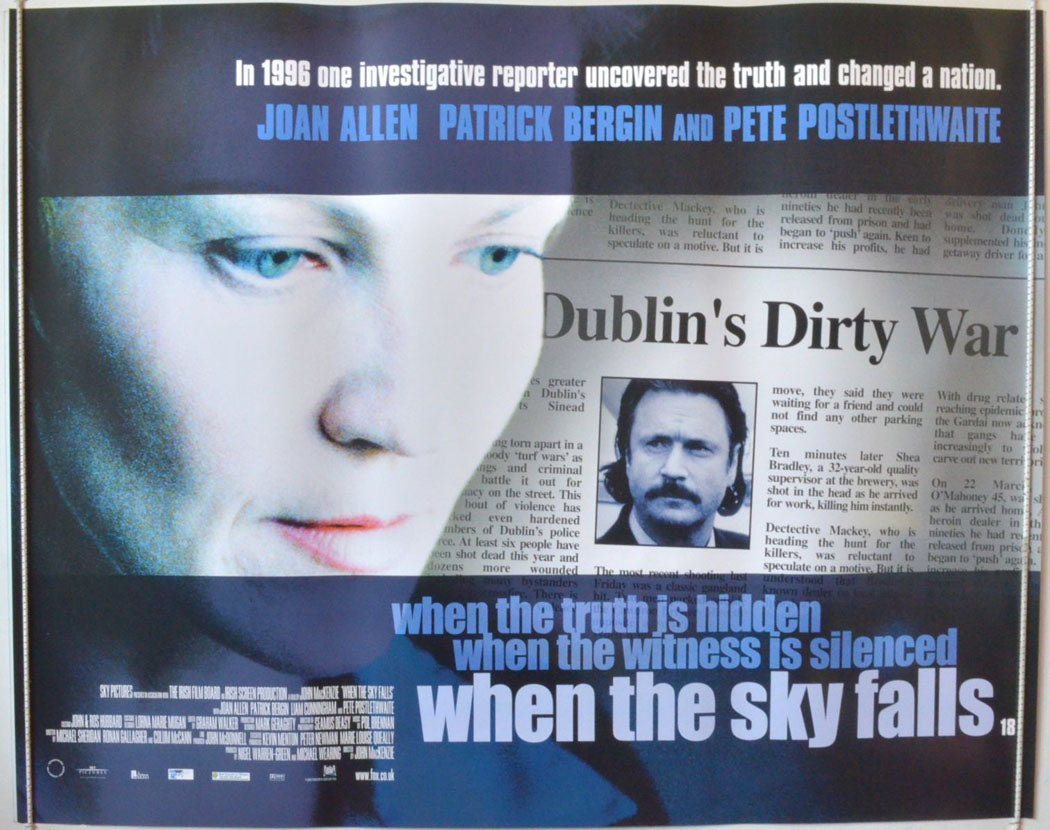 When The Sky Falls  Original British Quad Poster - Movie Poster