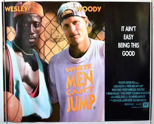 White Men Can't Jump Original British Quad Poster - Movie Poster