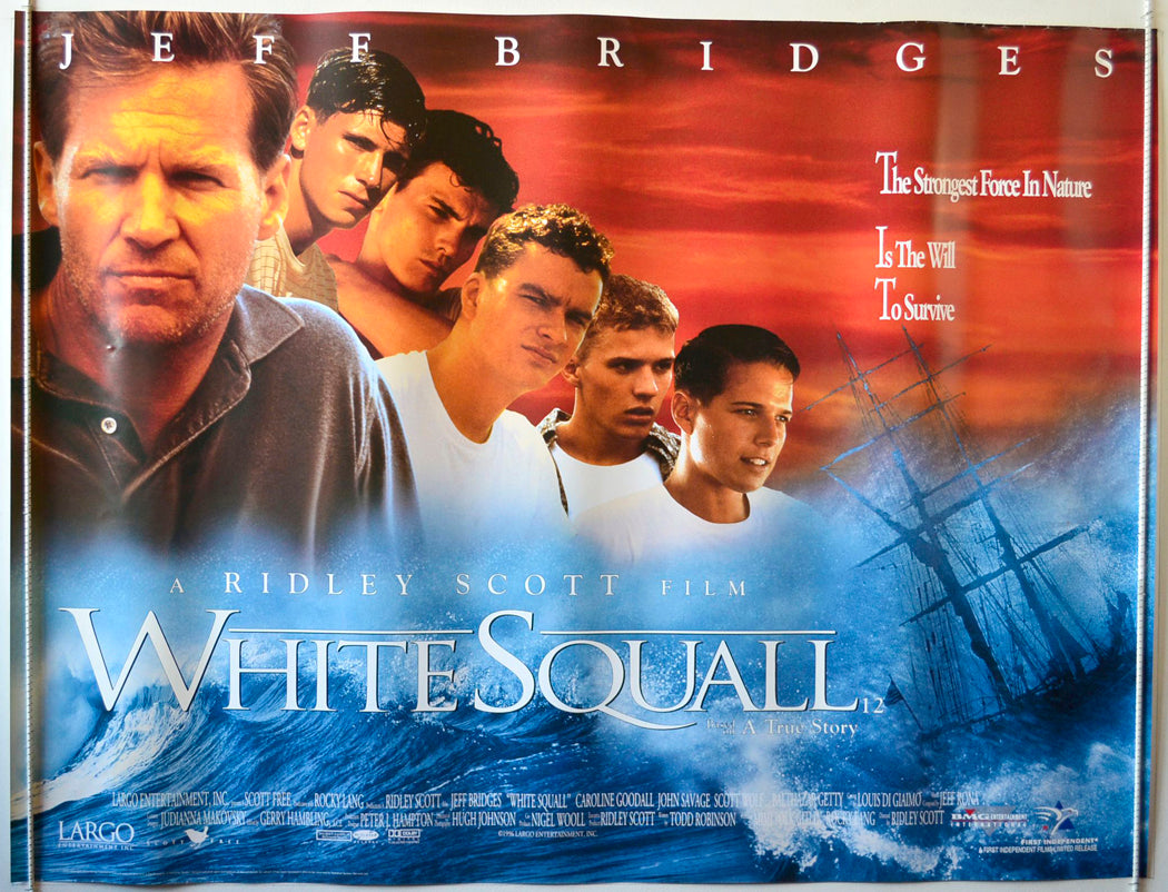 White Squall Original British Quad Poster - Movie Poster