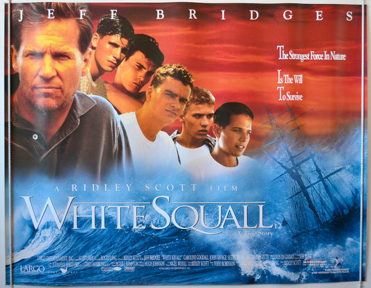 White Squall Original British Quad Poster - Movie Poster