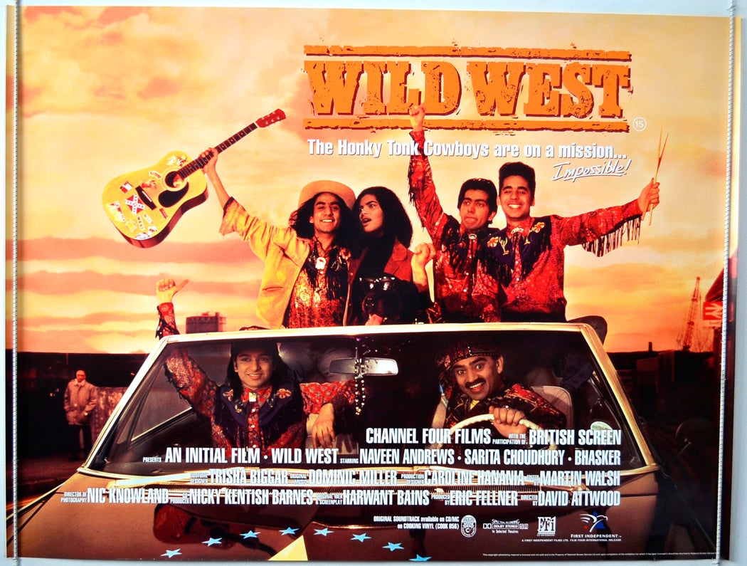 Wild West   Original British Quad Poster - Movie Poster