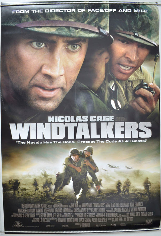 Windtalkers   Original One Sheet Poster - Movie Poster