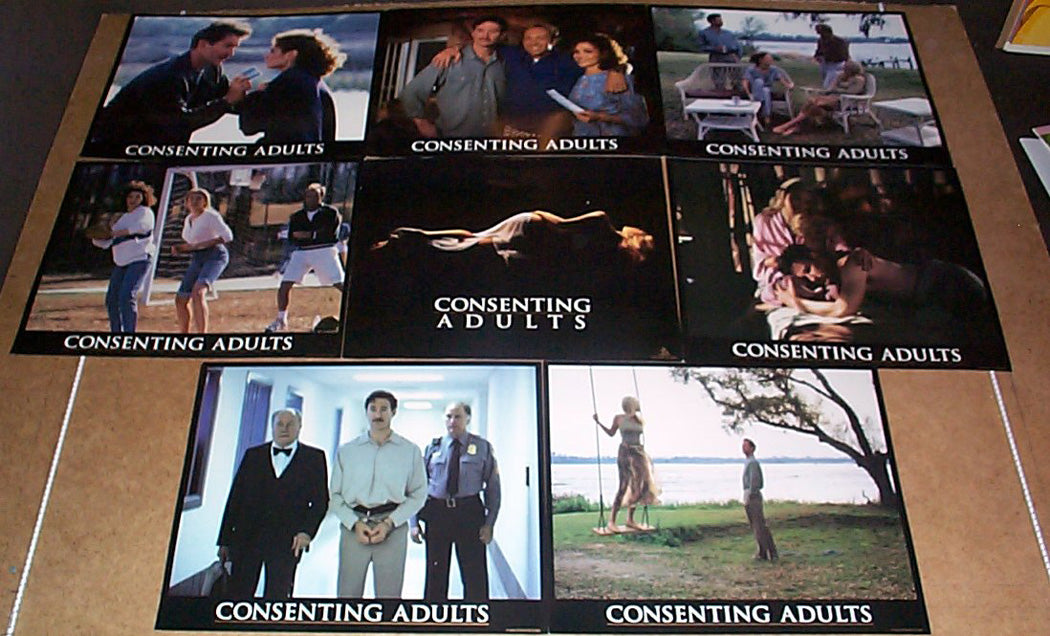 Consenting Adults  Set Of 8 Lobby Cards 